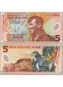 NUOVA ZELANDA 5 Dollars 2009 Polymer